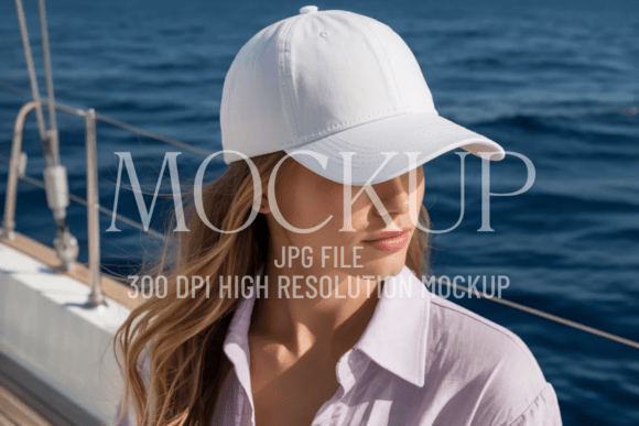 Embroidery Hat Mockup